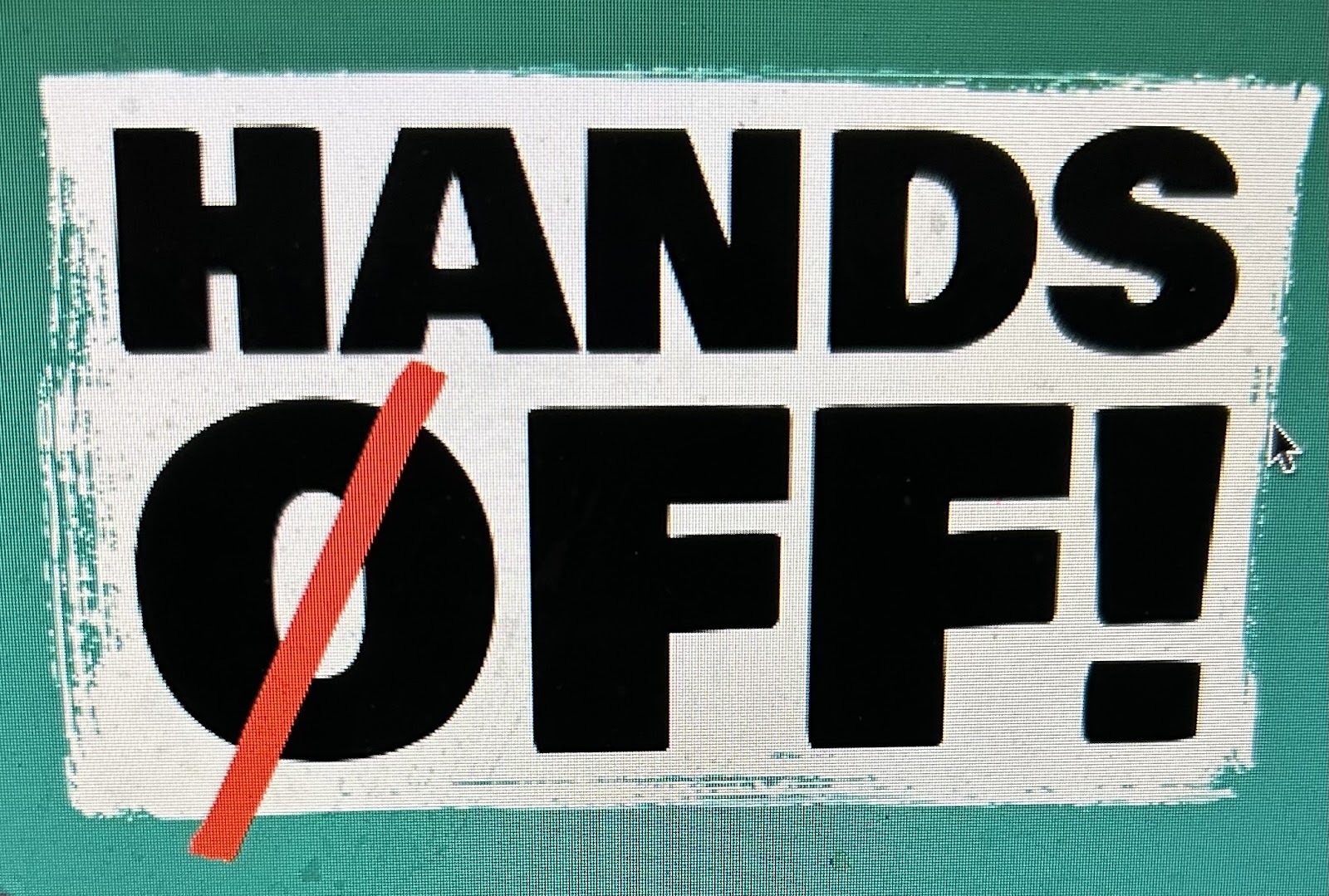 Hands Off Logo